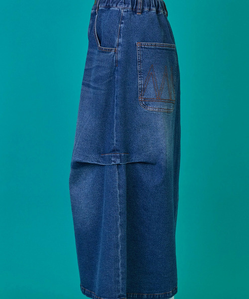 カーブデニム3 スカート（スカート）｜FRAPBOIS（フラボア）の