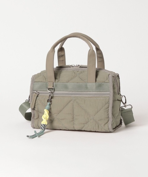 GLOBAL WORK（グローバルワーク）の「キルティングミニボストン/577375（ボストンバッグ・レディース・ブラック/シルバー/グリーン/ホワイト/グレー・ONE SIZE）」の5枚目の写真