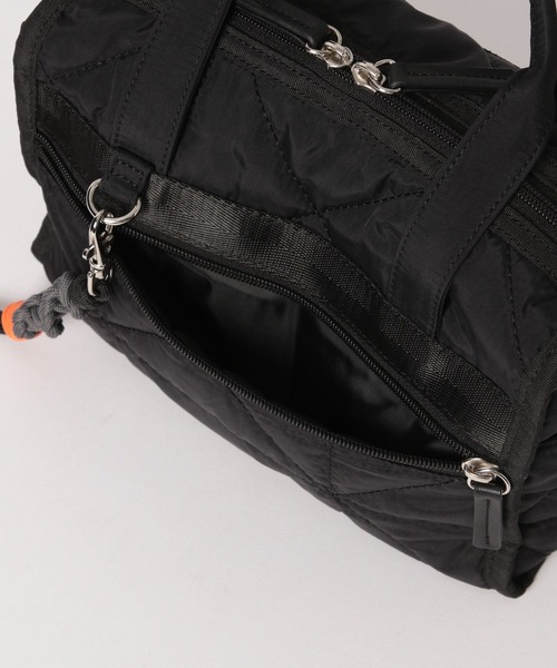 GLOBAL WORK（グローバルワーク）の「キルティングミニボストン/577375（ボストンバッグ・レディース・ブラック/シルバー/グリーン/ホワイト/グレー・ONE SIZE）」の12枚目の写真