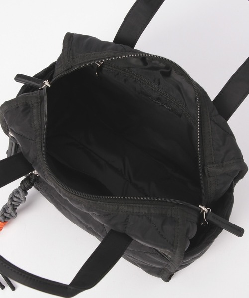 GLOBAL WORK（グローバルワーク）の「キルティングミニボストン/577375（ボストンバッグ・レディース・ブラック/シルバー/グリーン/ホワイト/グレー・ONE SIZE）」の13枚目の写真