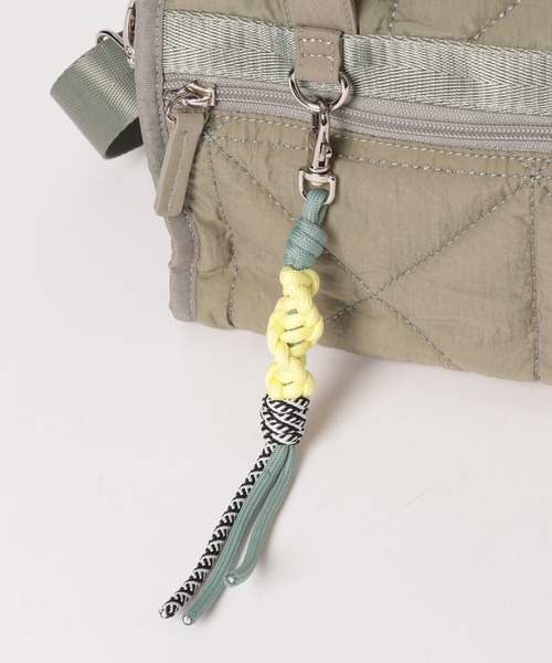 GLOBAL WORK（グローバルワーク）の「キルティングミニボストン/577375（ボストンバッグ・レディース・ブラック/シルバー/グリーン/ホワイト/グレー・ONE SIZE）」の18枚目の写真