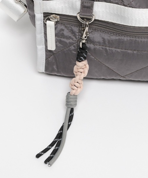 GLOBAL WORK（グローバルワーク）の「キルティングミニボストン/577375（ボストンバッグ・レディース・ブラック/シルバー/グリーン/ホワイト/グレー・ONE SIZE）」の22枚目の写真