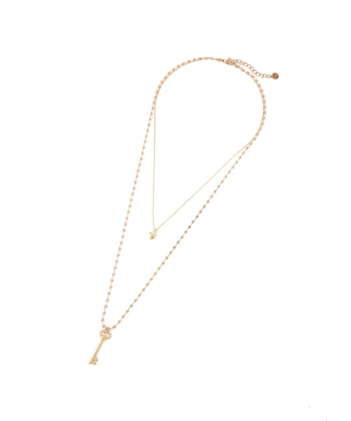 VIS(ビス)の「レイヤードモチーフネックレス(ネックレス・レディース・ゴールド/シルバー・FREE)」の6枚目の写真