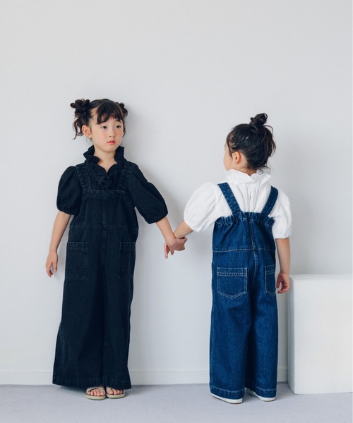 アーバンリサーチサニーレーベル　NaokoTakayamaコラボフリルサロペット アーバンリサーチサニーレーベル NaokoTakayamaコラボフリル
