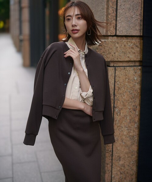 23区 L(ニジュウサンクオオキイサイズ)の「CANCLINI ベーシック シャツ(シャツ/ブラウス・レディース・ブラウン系1/ホワイト系/ブルー系1/ピンク系1・50/44/48/46)」の15枚目の写真