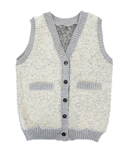 セール】プードルニットベスト（ニット/セーター）｜DONOBAN（ドノバン