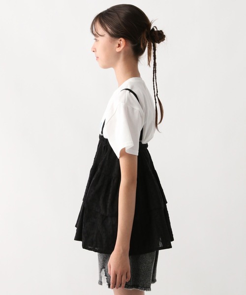 GLOBAL WORK(グローバルワーク)の「トクトク2SETビスチェ*T/587867(その他トップス・キッズ・オフホワイト/ブラック・130cm/140cm/150cm/160cm)」の19枚目の写真