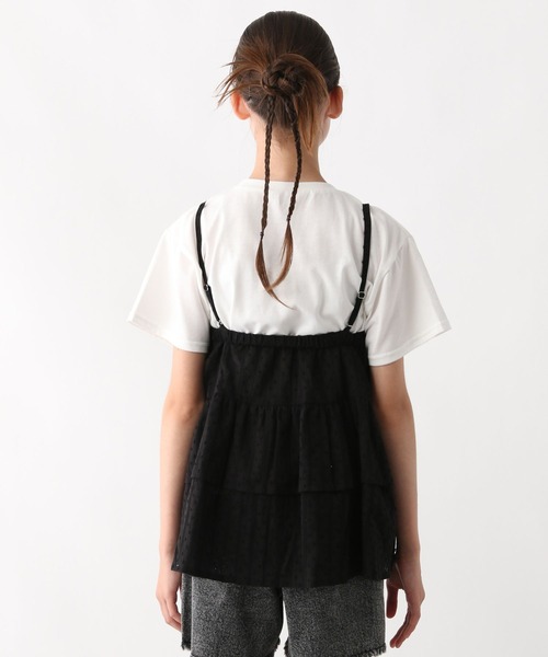 GLOBAL WORK(グローバルワーク)の「トクトク2SETビスチェ*T/587867(その他トップス・キッズ・オフホワイト/ブラック・130cm/140cm/150cm/160cm)」の18枚目の写真