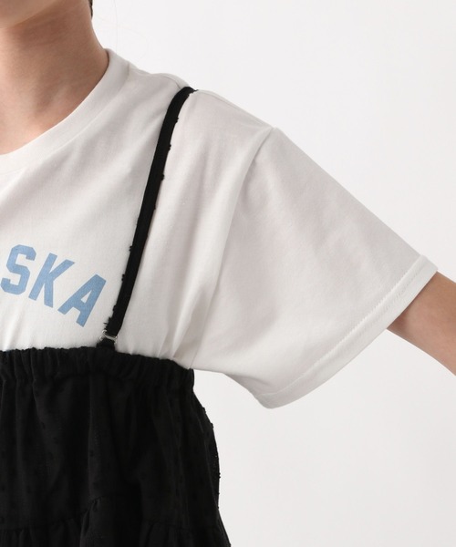 GLOBAL WORK(グローバルワーク)の「トクトク2SETビスチェ*T/587867(その他トップス・キッズ・オフホワイト/ブラック・130cm/140cm/150cm/160cm)」の15枚目の写真