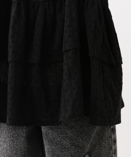 GLOBAL WORK(グローバルワーク)の「トクトク2SETビスチェ*T/587867(その他トップス・キッズ・オフホワイト/ブラック・130cm/140cm/150cm/160cm)」の14枚目の写真