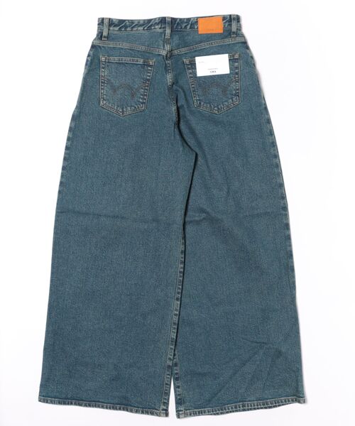 essentials タックワイドデニムパンツ（デニムパンツ）｜EDWIN