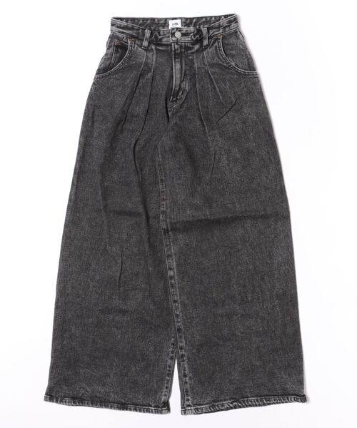 EDWIN(エドウィン)の「essentials タックワイドデニムパンツ(デニムパンツ・レディース・ブラック系その他/ブルー系その他・X-SMALL/SMALL/MEDIUM/LARGE)」の21枚目の写真