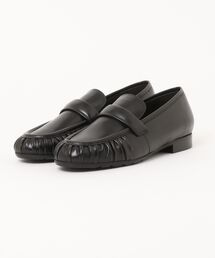 LucaGrossi ルーカグロッシ　ローファー LUCA GROSSI ルカグロッシ K036M Black 軽量コインローファー 本