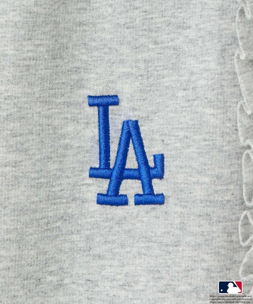 LOWRYS FARM（ローリーズファーム）の「ＭＬＢスウェットフリルパンツ　 581691（スウェットパンツ・キッズ・ネイビー/シルバー/グリーン/ブラウン系その他・120cm/130cm/140cm/150cm/110cm）」の7枚目の写真