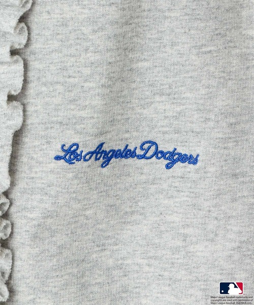 LOWRYS FARM（ローリーズファーム）の「ＭＬＢスウェットフリルパンツ　 581691（スウェットパンツ・キッズ・ネイビー/シルバー/グリーン/ブラウン系その他・120cm/130cm/140cm/150cm/110cm）」の8枚目の写真