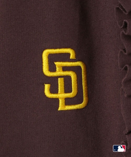 LOWRYS FARM（ローリーズファーム）の「ＭＬＢスウェットフリルパンツ　 581691（スウェットパンツ・キッズ・ネイビー/シルバー/グリーン/ブラウン系その他・120cm/130cm/140cm/150cm/110cm）」の12枚目の写真