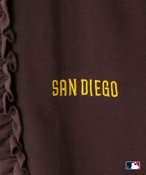 LOWRYS FARM（ローリーズファーム）の「ＭＬＢスウェットフリルパンツ　 581691（スウェットパンツ・キッズ・ネイビー/シルバー/グリーン/ブラウン系その他・120cm/130cm/140cm/150cm/110cm）」の13枚目の写真