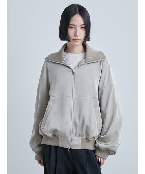 MIESROHE(ミースロエ)の「メルティングMA-1(ブルゾン・レディース・オリーブ/ブラック/アイボリー・F)」の3枚目の写真