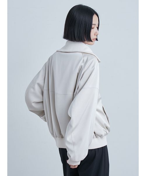 MIESROHE(ミースロエ)の「メルティングMA-1(ブルゾン・レディース・オリーブ/ブラック/アイボリー・F)」の19枚目の写真