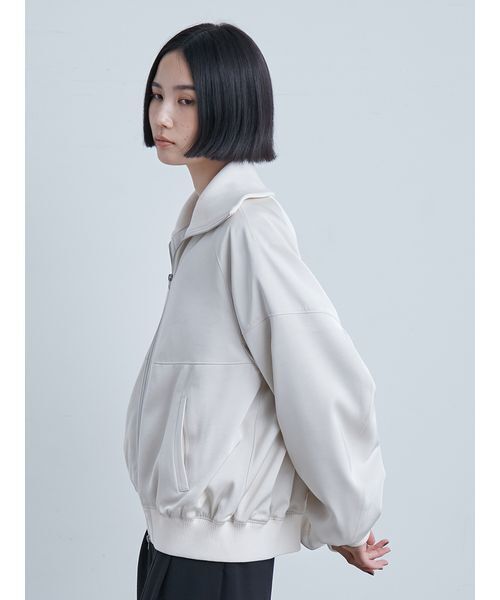 MIESROHE(ミースロエ)の「メルティングMA-1(ブルゾン・レディース・オリーブ/ブラック/アイボリー・F)」の18枚目の写真