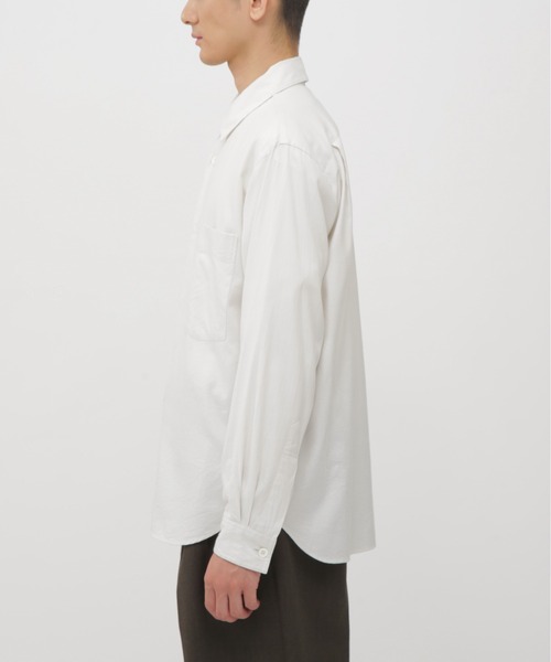 BRUSHED COTTON SILK TWILL（シャツ/ブラウス）｜MARGARET HOWELL