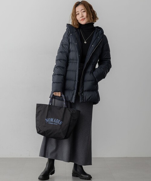 セール】ウーステッドウール リブタートル ボーダー ニット（ニット