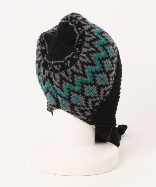 チチカカ(チチカカ)の「紐付きニットキャップ(ニットキャップ/ビーニー・レディース・オフホワイト/ブラック・FREE)」の14枚目の写真