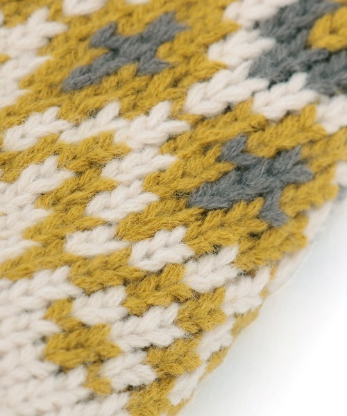 チチカカ(チチカカ)の「紐付きニットキャップ(ニットキャップ/ビーニー・レディース・オフホワイト/ブラック・FREE)」の13枚目の写真