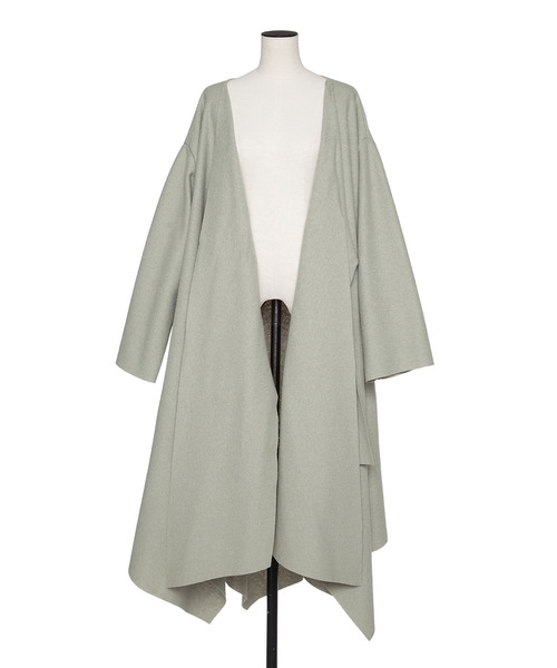 muller of yoshiokubo ミュラーオブヨシオクボ / WOOL WRAP DRESS