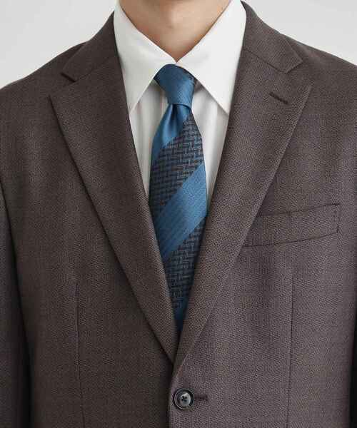 TAKEO KIKUCHI（タケオキクチ）の「鱗紋 スーツ（スーツセット・メンズ・ネイビー/ブラウン系その他/ブラック・04/03/02）」の9枚目の写真