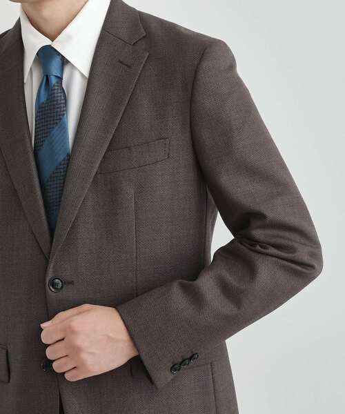TAKEO KIKUCHI（タケオキクチ）の「鱗紋 スーツ（スーツセット・メンズ・ネイビー/ブラウン系その他/ブラック・04/03/02）」の10枚目の写真