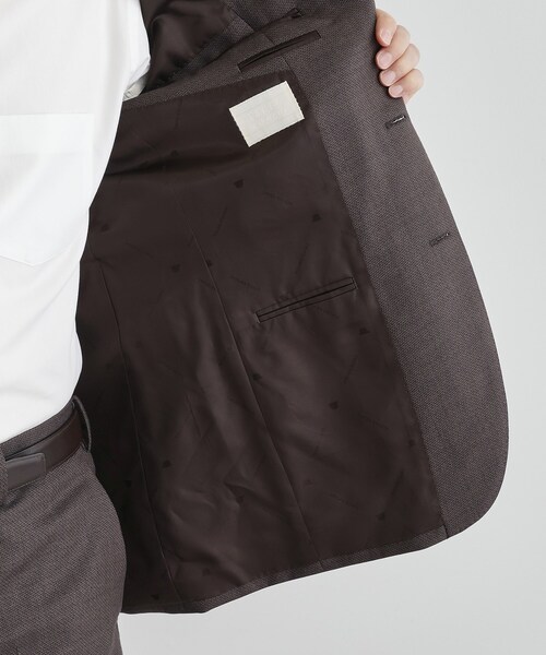 TAKEO KIKUCHI（タケオキクチ）の「鱗紋 スーツ（スーツセット・メンズ・ネイビー/ブラウン系その他/ブラック・04/03/02）」の13枚目の写真