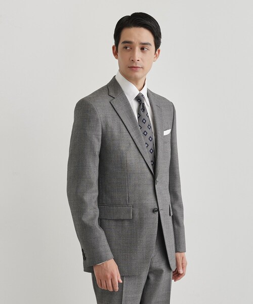 TAKEO KIKUCHI（タケオキクチ）の「鱗紋 スーツ（スーツセット・メンズ・ネイビー/ブラウン系その他/ブラック・04/03/02）」の22枚目の写真