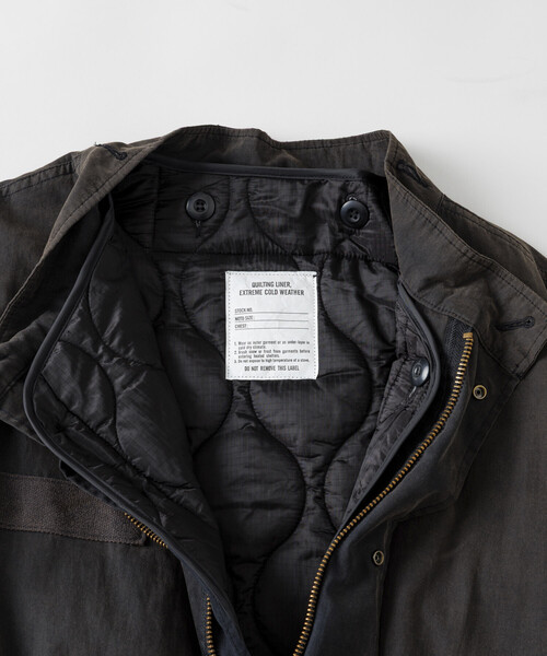 フェード加工 M65 LINER SET モッズコート FREAK'S STORE（フリークスストア） モッズコート コート フェード加工