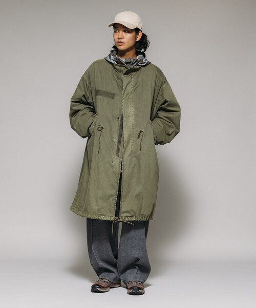 モネク 格安 公式 グッズ まとめ売り フェード加工 M65 LINER SET/モッズコート/ライナー セット