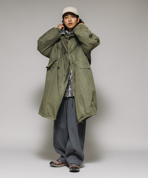 フェード加工 M65 LINER SET/モッズコート/ライナー セット（モッズ