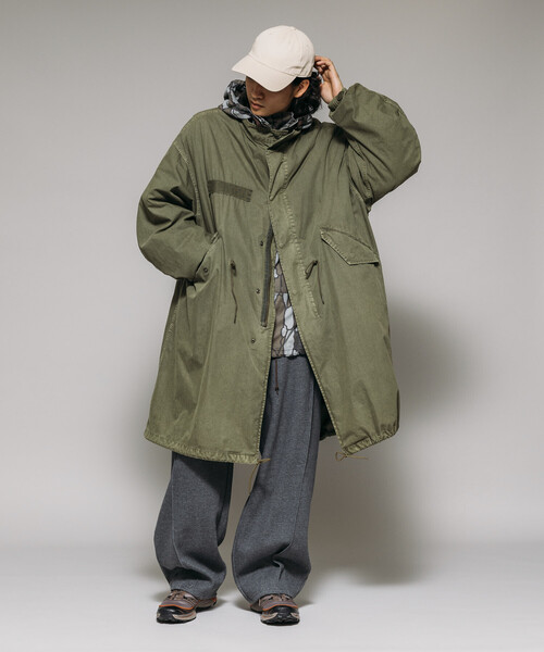 フェード加工 M65 LINER SET/モッズコート/ライナー セット（モッズ