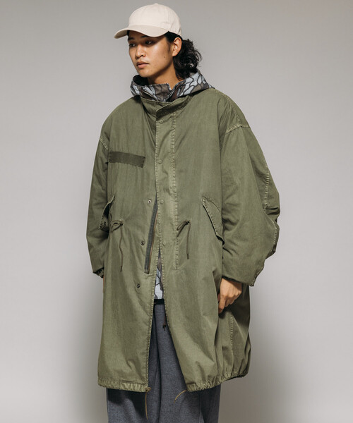 フェード加工 M65 LINER SET/モッズコート/ライナー セット