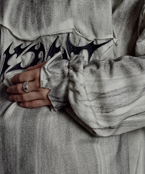 ERAR】ケミカルウォッシュ加工/スプレー加工 ハイダメージヴィンテージ