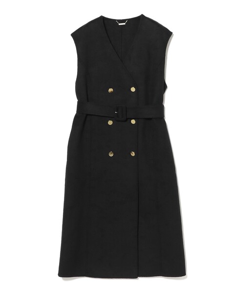 EFFE BEAMS（エッフェビームス）の「リバー ロング ジレ（その他アウター・レディース・ブラウン/ブラック・ONE SIZE）」の9枚目の写真