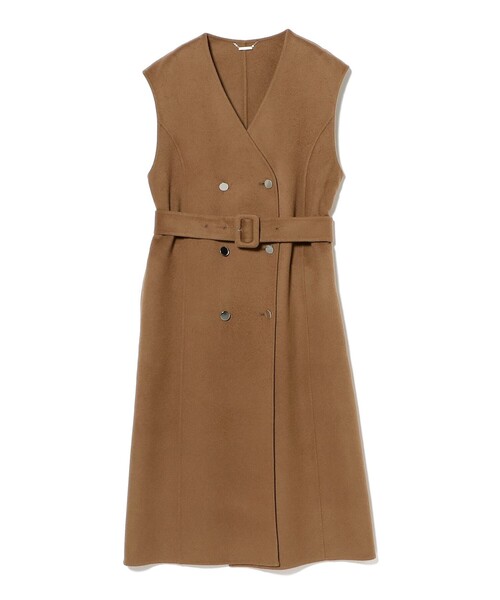 EFFE BEAMS（エッフェビームス）の「リバー ロング ジレ（その他アウター・レディース・ブラウン/ブラック・ONE SIZE）」の13枚目の写真