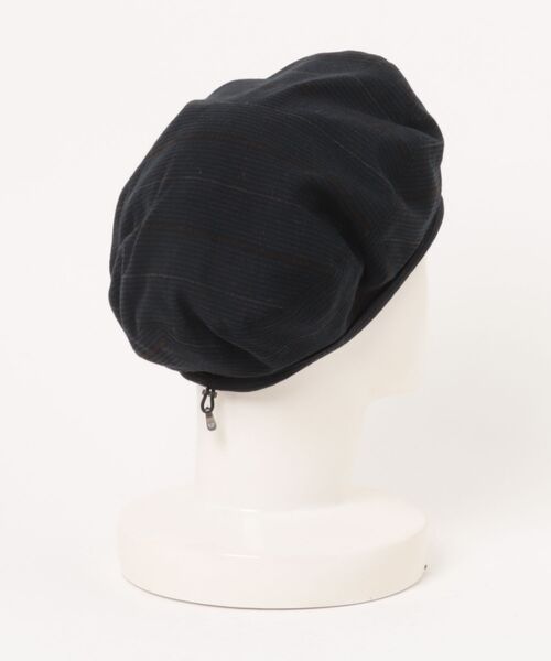 NEW ERA(ニューエラ)の「NEW ERA/ニューエラ ベレー帽 BERET チェック ブラック 14667779(ハンチング/ベレー帽・メンズ・チェック・S/M)」の8枚目の写真