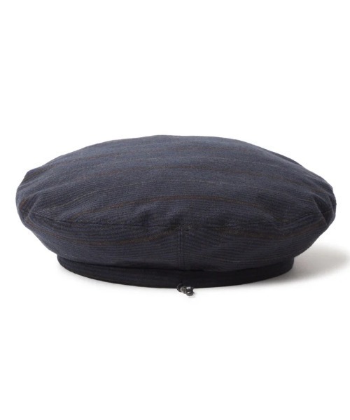 NEW ERA(ニューエラ)の「NEW ERA/ニューエラ ベレー帽 BERET チェック ブラック 14667779(ハンチング/ベレー帽・メンズ・チェック・S/M)」の3枚目の写真