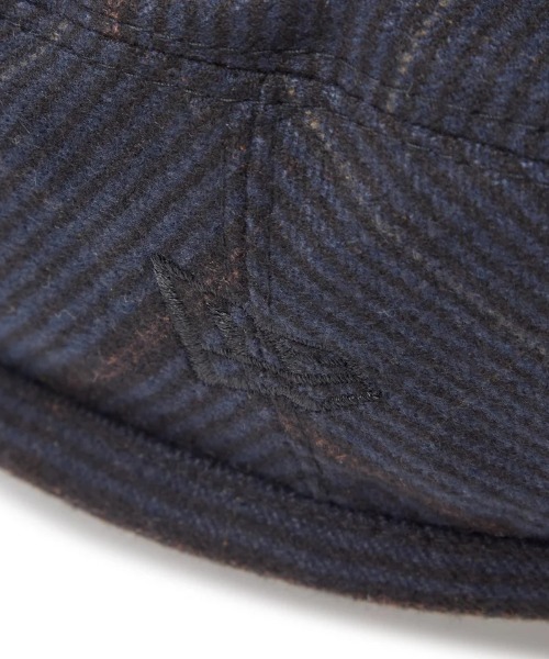 NEW ERA(ニューエラ)の「NEW ERA/ニューエラ ベレー帽 BERET チェック ブラック 14667779(ハンチング/ベレー帽・メンズ・チェック・S/M)」の5枚目の写真