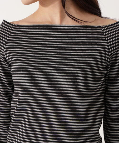 PROPORTION BODY DRESSING（プロポーションボディドレッシング）の「＜ハンドウォッシャブル＞オフショルカットソー / 1215260001（Tシャツ/カットソー・レディース・ブラック系その他/ワイン・FREE）」の16枚目の写真