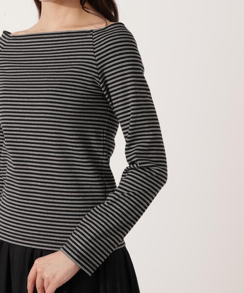 PROPORTION BODY DRESSING（プロポーションボディドレッシング）の「＜ハンドウォッシャブル＞オフショルカットソー / 1215260001（Tシャツ/カットソー・レディース・ブラック系その他/ワイン・FREE）」の15枚目の写真