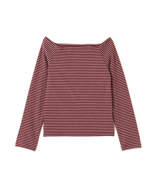 PROPORTION BODY DRESSING（プロポーションボディドレッシング）の「＜ハンドウォッシャブル＞オフショルカットソー / 1215260001（Tシャツ/カットソー・レディース・ブラック系その他/ワイン・FREE）」の13枚目の写真