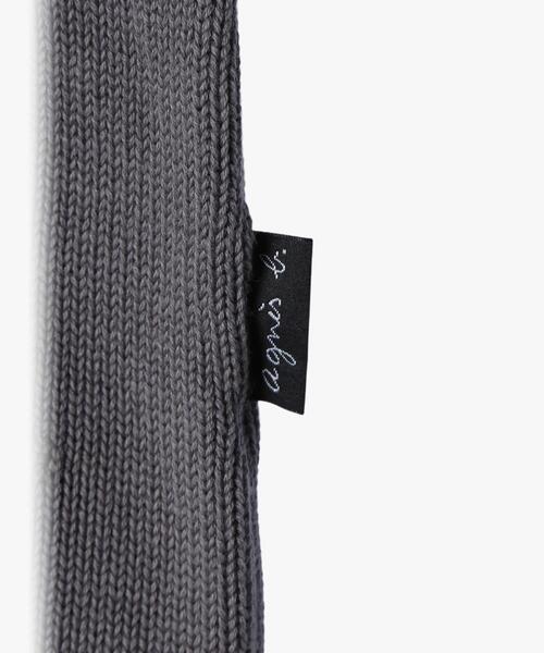 agnes b.(アニエスベー)の「キッズ ドット コットン 長袖 ニットプルオーバー(ニット/セーター・キッズ・グレー系その他・12YEAR/4YEAR/10YEAR/6YEAR/8YEAR)」の2枚目の写真