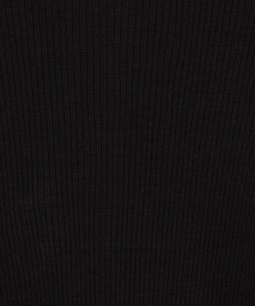 HAKUJI(ハクジ)の「HAKUJI ウールリブハイネックプルオーバー(Tシャツ/カットソー・レディース・ダークグリーン/ホワイト/ブラック・FREE)」の6枚目の写真