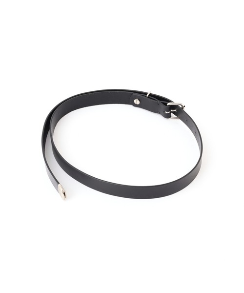 MHL.（エムエイチエル）の「ROLLER BUCKLE  LEATHER BELT（ベルト・レディース・ブラック/ブラウン系その他2・FREE）」の7枚目の写真